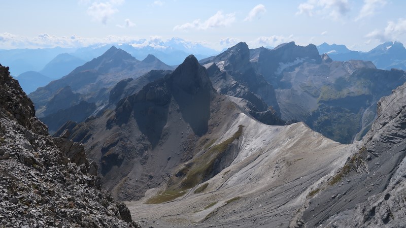 Grand Muveran Ascension D T Depuis La Cabane Rambert En Dessus D